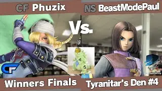 Tyranitar's Den 4 - Phuzix (Sheik) vs BeastModePaul (Hero) - Winners Finals