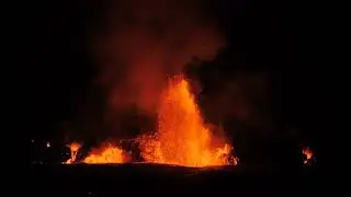 Christmas Day Eruption 2024 Part 6 - Hawaii Volcanoes Nat Park