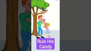 Ruin His Candy🫢😂😂#gamefun #gameplay #doppuzzle #shortgames #pazzles #puzzles
