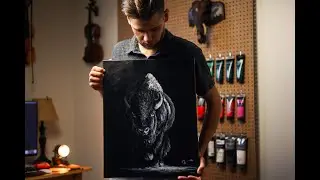 I painted this in 45 minutes