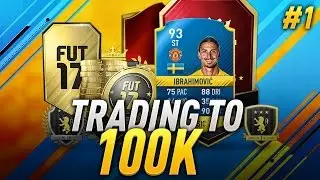 FIFA 17: Trading to 100k EP1 - 89 PLAYER IN A PACK!