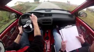 Onbard Adam Wojtunik | Civic EG6 | KJS Jasielski Rajd Niepodległości 2013