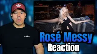 Ros&eacute; from Blackpink [ MESSY ] NEW SONG | First REACTION!!