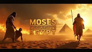 Moses Escapes Egypt: From Prince to Fugitive | Epic Story of Exodus