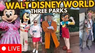 🔴 Live: Disney Four Parks and Characters - Walt Disney World 01.22.2026