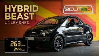 Mitsubishi Colt CZC Hybrid Turbo Remap on Ecutek Software