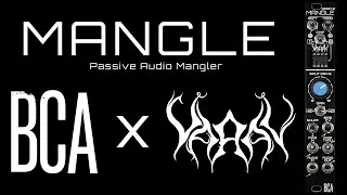 Blood Cells Audio x VAAAL - Passive Audio Mangler (my first eurorack module)