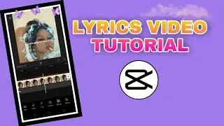 How to edit lyrics video in capcut tutorial