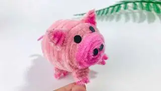 DIY Pipe Cleaner Pig | Easy Animals Pipe Cleaner Craft | DG Handmade