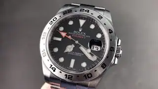 Rolex Explorer II Black Dial 216570 Rolex Watch Review
