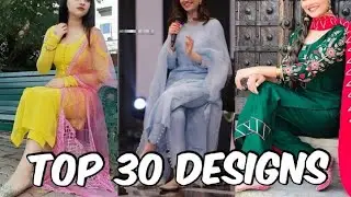 Дизайн брючных костюмов 2020 || Трендовые модели брюк палаццо || Последние 30 моделей курти