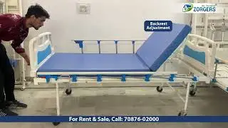 Detailed working of Semi Fowler Hospital Bed