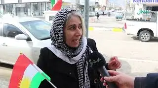 ژنانی ڕانیە پشتگیری بەرخۆدانی ڕۆژئاوا دەکەن