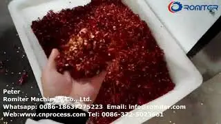 High Speed Dry Chili Pepper Ring Cutting Machine for Sale