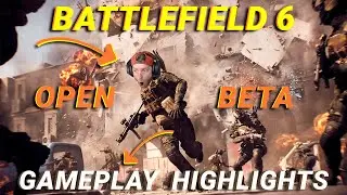 BATTLEFIELD 6 OPEN BETA HIGHLIGHTS | BEST CLIPS | #battlefield6 #gaming #videogames #fps #bf6beta