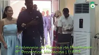 C&eacute;r&eacute;monie de Remise de Parchemin &ndash; 8ᵉ Promotion M&eacute;decine | UASZ