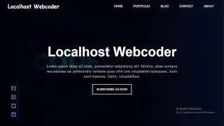 Make a website using HTML & CSS