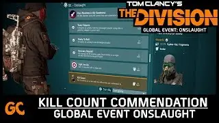 Kill Count Commendation + Ember Mask | The Division Global Event Onslaught