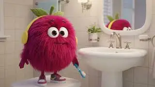 Brushy-Brush Song 🎵 | The Toothbrush Dance for Kids!