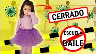 MI HIJA MARTINA SE QUEDA SIN FUNCIÓN DE BAILE POR PRIMERA VEZ! CIERRAN LA ESCUELA DE BAILE POR COVID