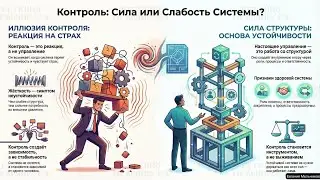 Контроль - признак силы или слабости? Системный взгляд