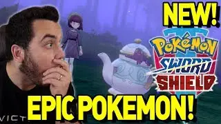 NEW Pokemon Sword and Shield DIRECT REACTION and FIRST THOUGHTS! Cramorant, Polteageist and More!