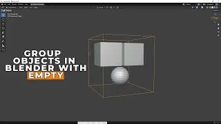 Blender 3D Parenting objects to an empty  / Group objects in blender