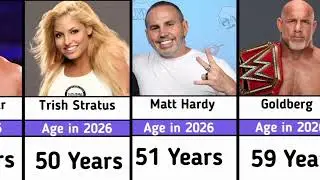 WWE Wrestlers in 2026 | Their Ages Will  Shock you|
