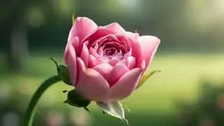 AI Generated Blooming Flower Animation | 5 Unique Artistic Styles | Relaxing Visuals #asmr #art