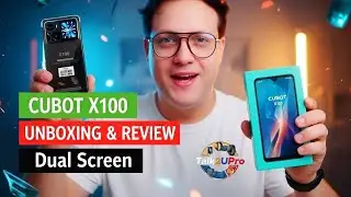 The Cubot X100 Smartphone Unboxing | cheapest 5G Dual screen phone