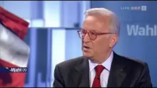 EU Wahl 09 Elefantenrunde im ORF 1 von 7