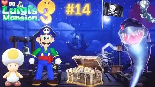 Luigi's Mansion 3 - Walkthrough #14 (Captain Fishook's Pirate Combat & Yellow Toad Saved)