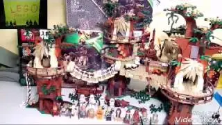 Деревня эвоков LEGO 10236 из китая часть 1 обзор на русском