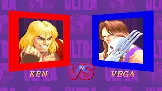 Ultra Street Fighter II - Ken Vs. Vega (WORLD WARRIOR)