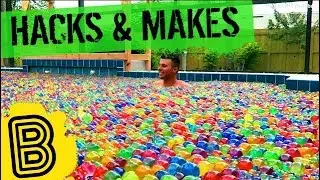 Epic Orbeez Experiments | 25M Fill A Swimming Pool | BEANO XL