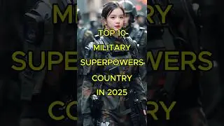 Top 10 Military Superpowers in 2025 | Strongest Armies #Top10 #MilitaryPower #SuperpowerMilitary