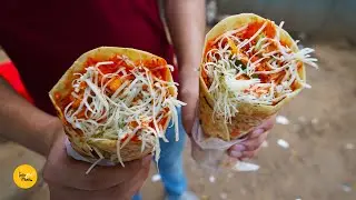 Paneer Cheese Frankie Roll Rs. 110/- Only🤤 #ahmedabadfood #shorts