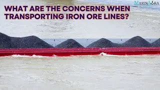 What are the concerns when transporting iron ore lines?