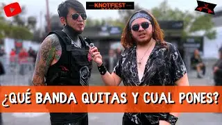 &iquest;Qu&eacute; BANDA eliminar&iacute;an los ROCKEROS del Knotfest 2025?