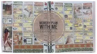 Memory Plan With Me | Tranquil (CaressPress)