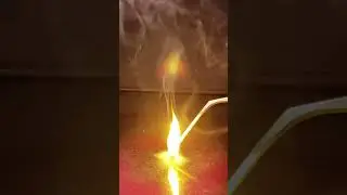 Lighting Up  Slow Motion Match Strike on the Stove! Short Video