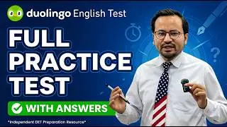 Duolingo English Test – FULL PRACTICE TEST & ANSWERS (Official Format)