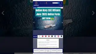 Indian Navy SSC Officers June 2025 Online Form out now🙌