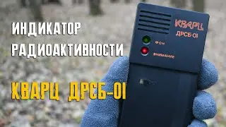 Индикатор радиоактивности Кварц ДРСБ-01