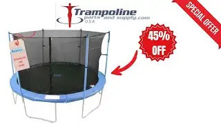 🏃&zwj;♂️Trampoline Parts and Supply Coupon Code & Sale: Save 🎉45% OFF Trampoline Enclosure Systems!