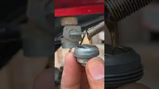 Fuel Oil Spring 😯 Bike Experiment 🤯 #shorts #bikerepair #bikerestoration #experiment