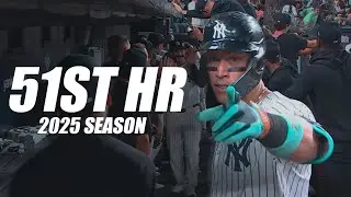 Aaron Judge Homers Twice vs White Sox, Reaches 50 Home Run Mark for 4th Time in His Career!