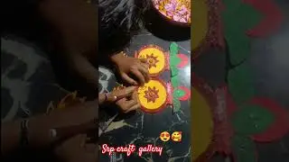 Diwali Kalash😍with Old Wedding Card #shorts #diy #viral #youtubeshorts