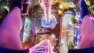 King Towers - Space Shot (Onride) Video Euro Park / Fabrikus World Vias 2021