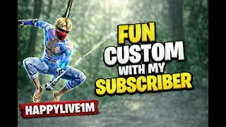 🔴FUN CUSTOM ☠️ WITH SUBSCRIBER|| LIVE CUSTOM 💗 ROOMS #classyff #shortslive #freefirelive #shortsfe
